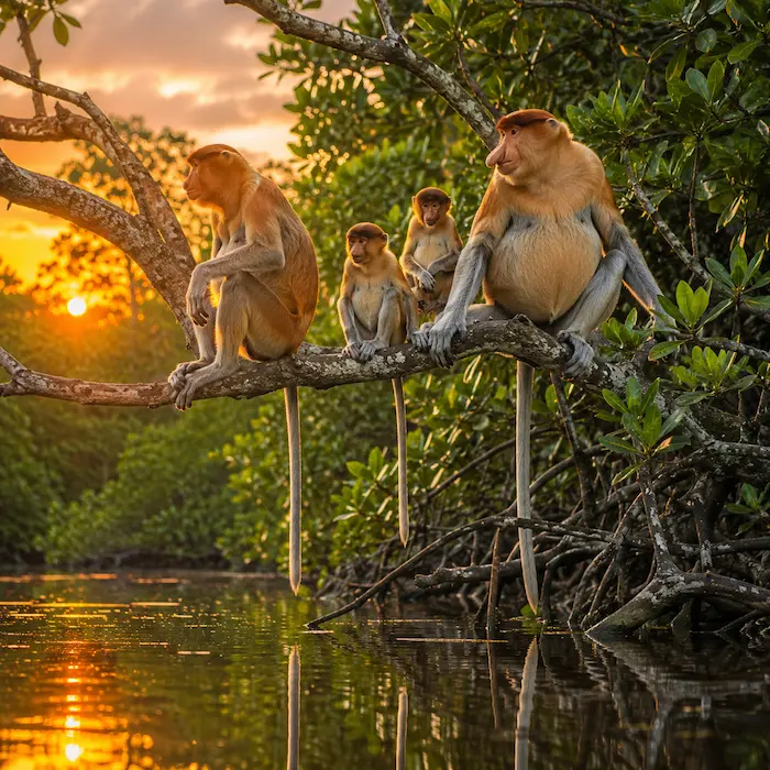 Traveller enjoying a Malaysian countryside route